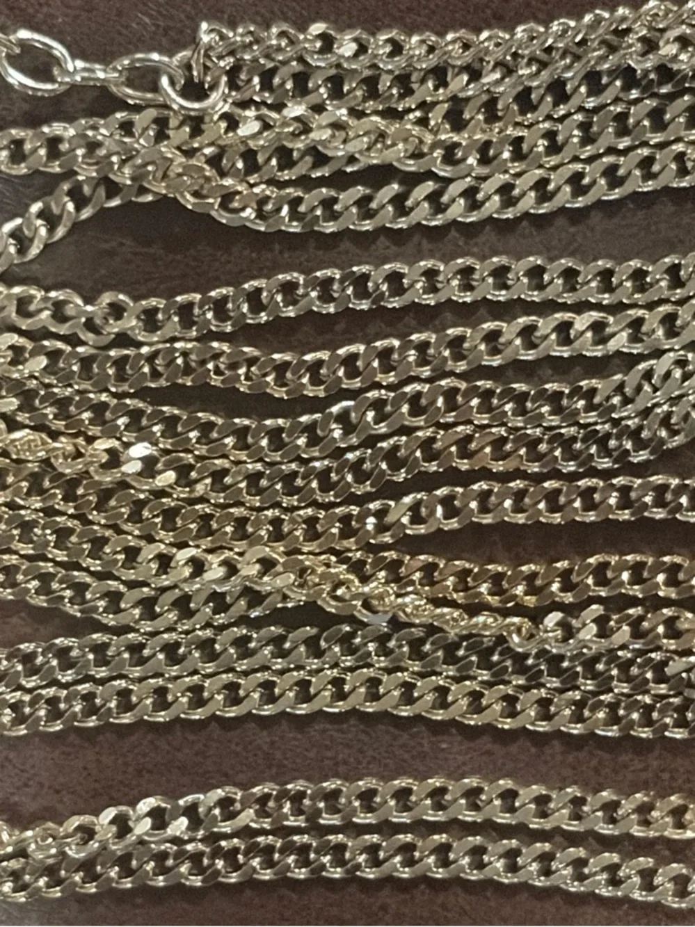 ✨💖 Chanel 🩰 CC 🪩 48” Multi chain ⛓️ Necklace 💎 ✨
